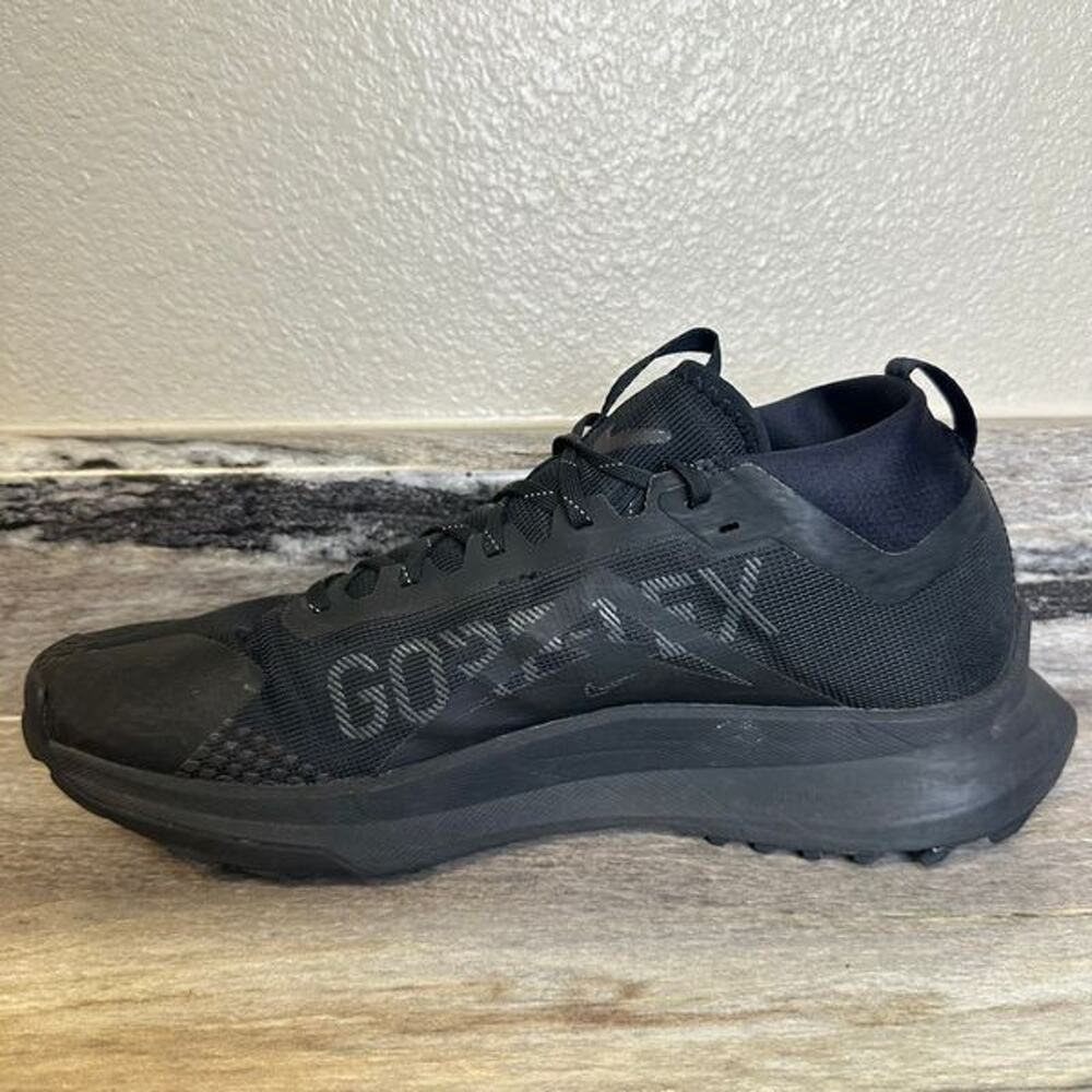 Nike Pegasus Trail GTX 4 Men Size 11.5 Black GORETEX Waterproof Shoes DJ7926-008 - Picture 4 of 11